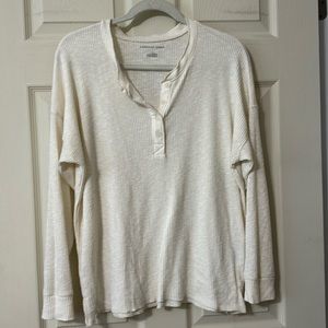 American Eagle Long Sleeved Henley